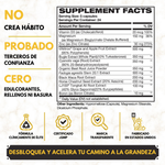 KING MAKER – Potenciador Masculino Natural, Suplemento para Energía, Masa Muscular y Bienestar – 60 Cápsulas