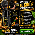 Shampoo Tinte Cubre Canas 3 en 1