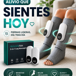ALIVIOMAX | ALIVIO RÁPIDO PARA PIERNAS CANSADAS CON TECNOLOGÍA DE COMPRESIÓN, AIRE Y CALOR