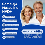 Selerb NAD+ para Hombre – Potencia y Rendimiento Masculino
