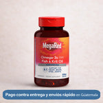 🔥MegaRed Omega-3® 90 Cápsulas Energía Masculina Apoyo a la Testosterona + Envío GRATIS