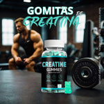 Gomitas de Creatina MONOHIDRATADA de arándanos💪(del Reino Unido)
